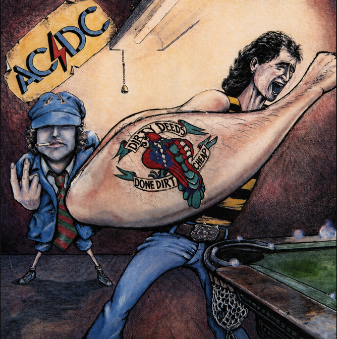 AC/DC — Dirty Deeds Done Dirt Cheap