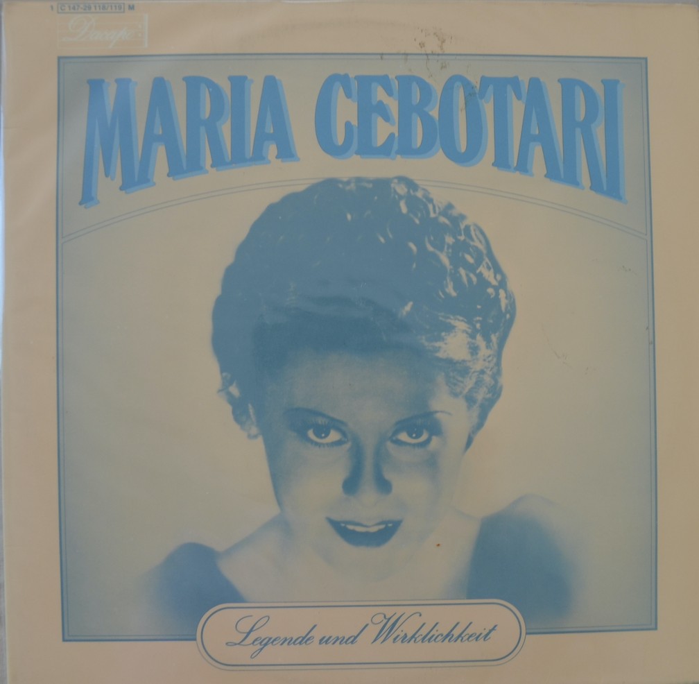 Maria Cebotari – Legende und Wirklichkeit