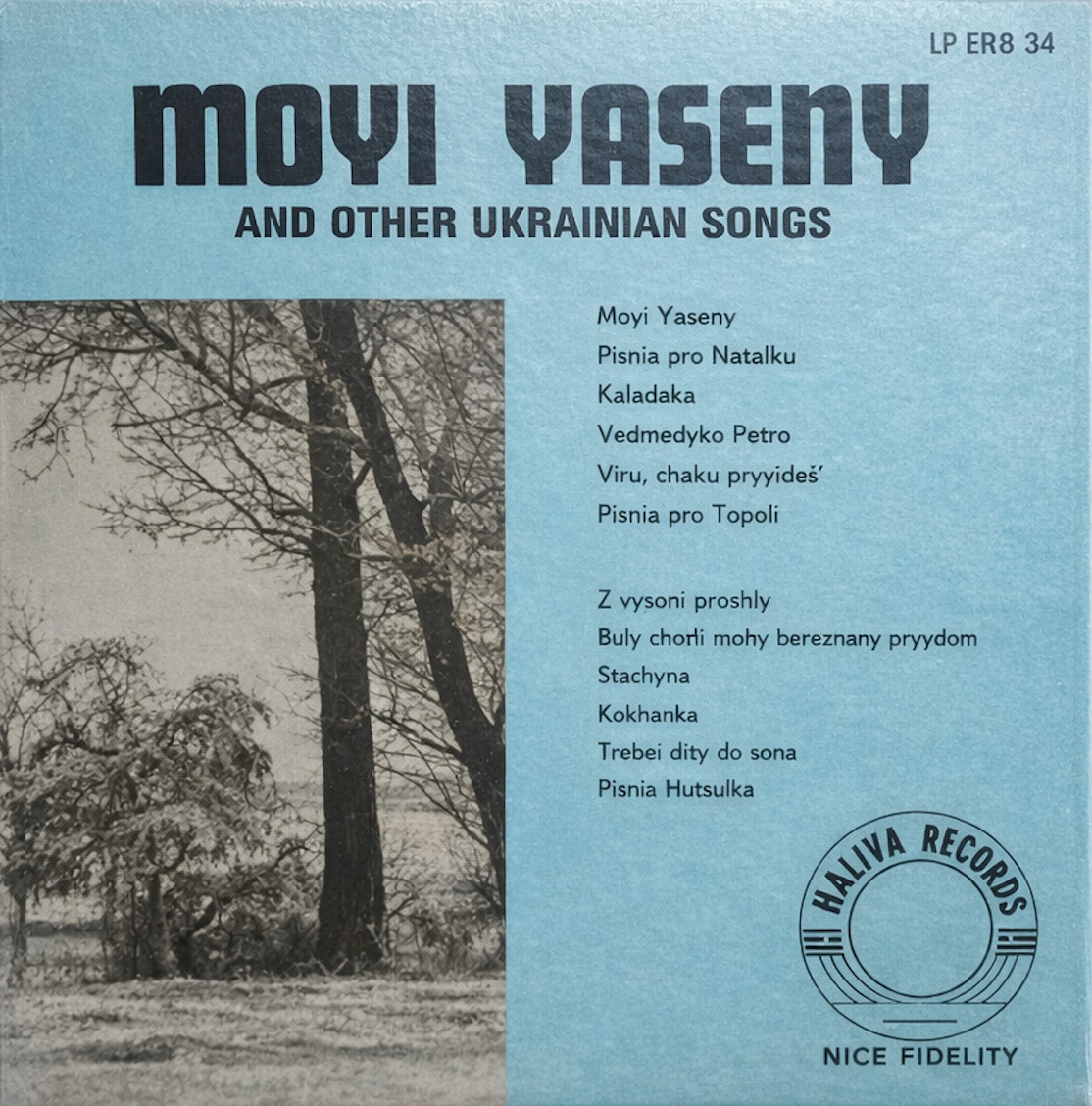 Moyi Yaseny — Ukrainian Songs